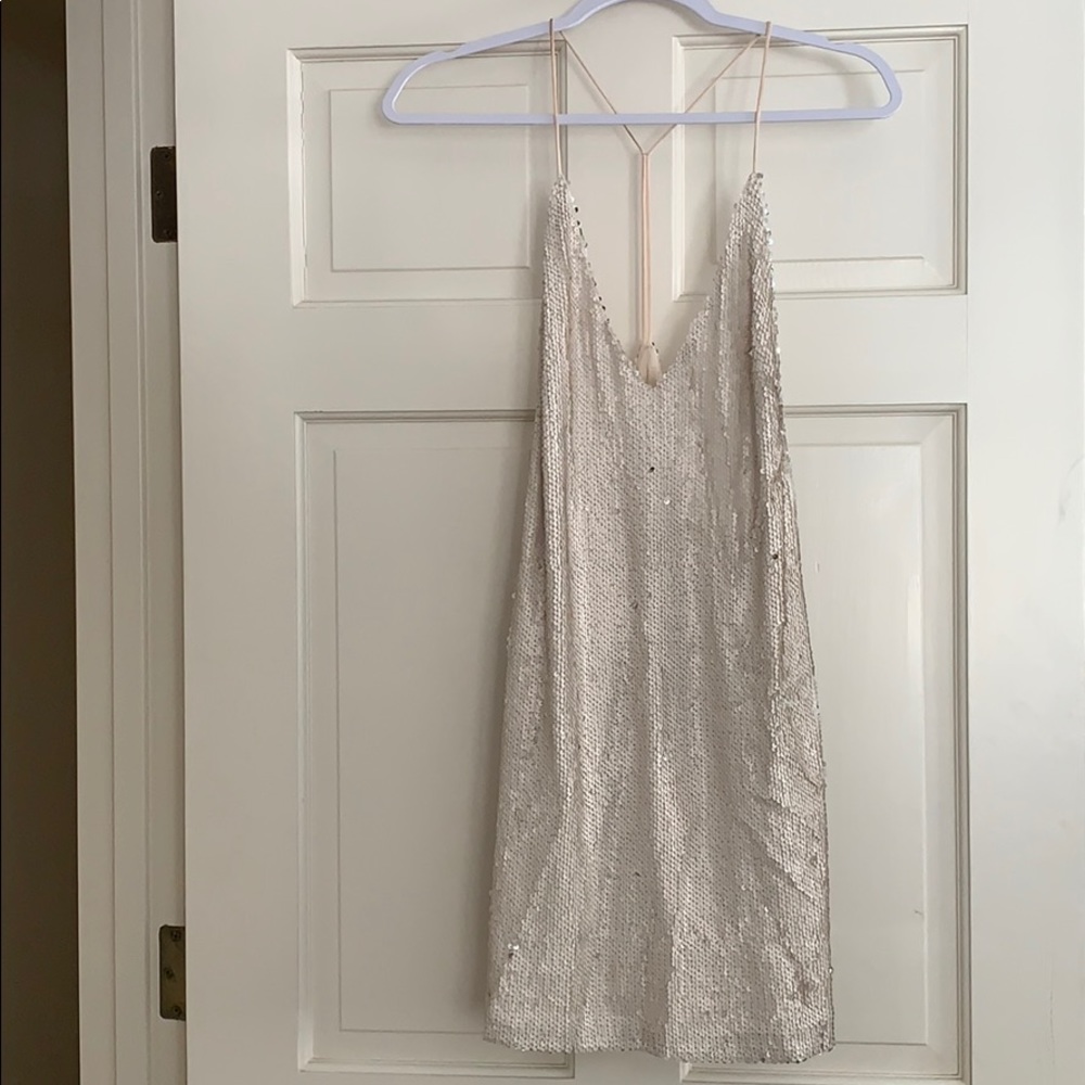 Sequin mini dress